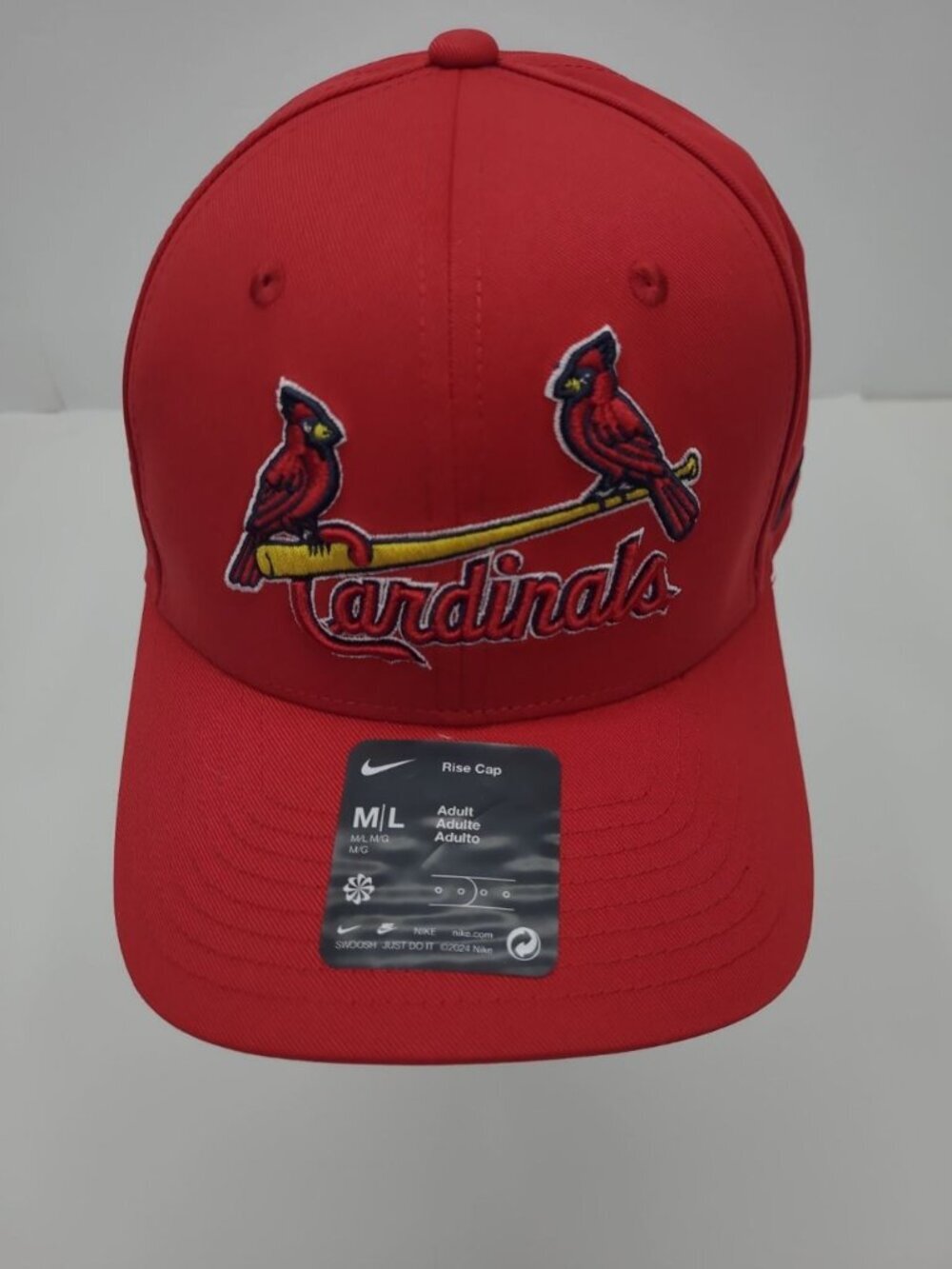 Nike Cardinals Baseball Hat Men's Size M/L New with Tags Busch Stadium
